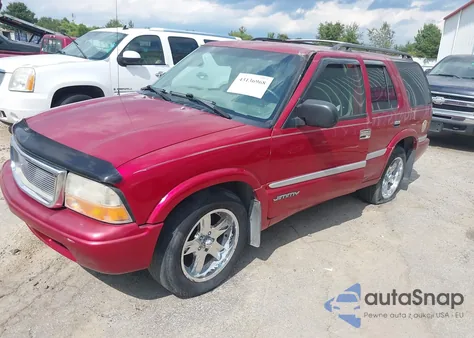 2000 GMC Jimmy Sle из США, поврежденный, VIN 1GKCS13W0Y2402294